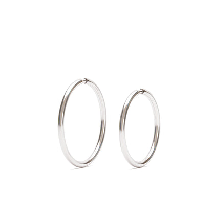 Solid Gold Basic Seamless Hoop