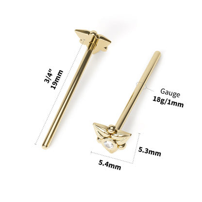 Solid Gold Diamond Floral Mandala Nose Pin