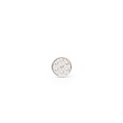 Round 14K Gold Diamond Threadless End