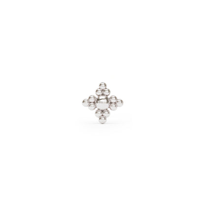 14K Gold Granule Threadless End