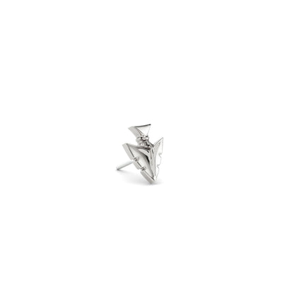 14K Gold Arrowhead Threadless End