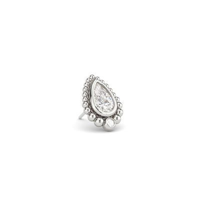 14K Gold Diamond Solara Threadless End