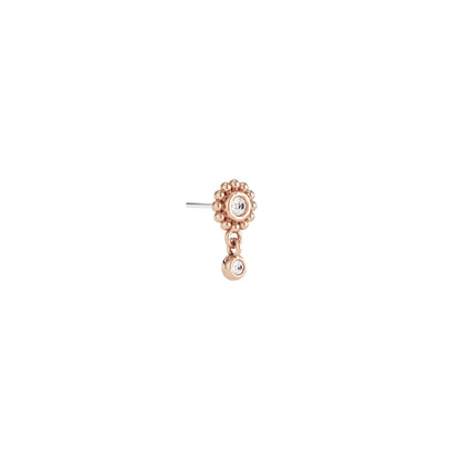 14K Gold Diamond Sol Threadless End