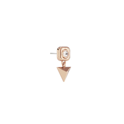 14K Gold Diamond Vetra Threadless End