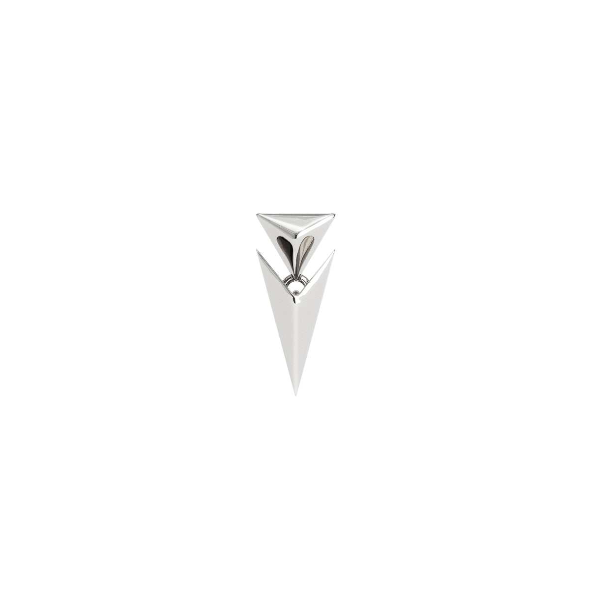 14K Gold Prism Threadless End