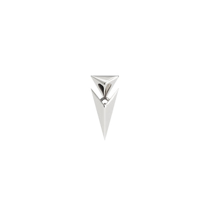 14K Gold Prism Threadless End