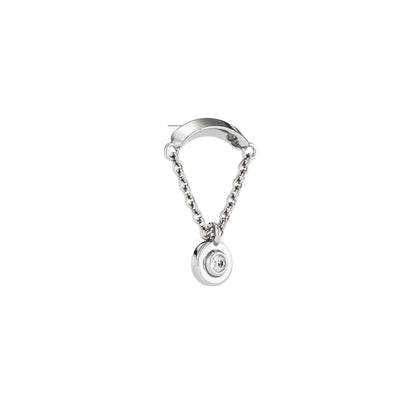 14K Gold Diamond Aria Threadless End