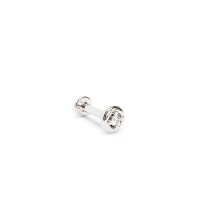 14K Gold Diamond Solitaire Stud