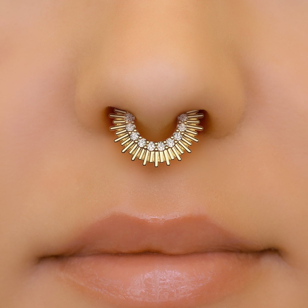 jewellerybox 9ct Gold 16Ga Nose Ring : Amazon.co.uk: Fashion