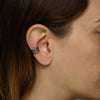ilver Ear Cuff. ear cuffs no piercing. ear cuff non pierced. ear cuffs earring. ear cuff sterling silver. ear cuff cartilage earring. boho.