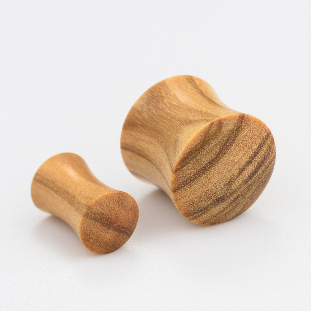 Italian Olive Wood Gauges Pair Umanative